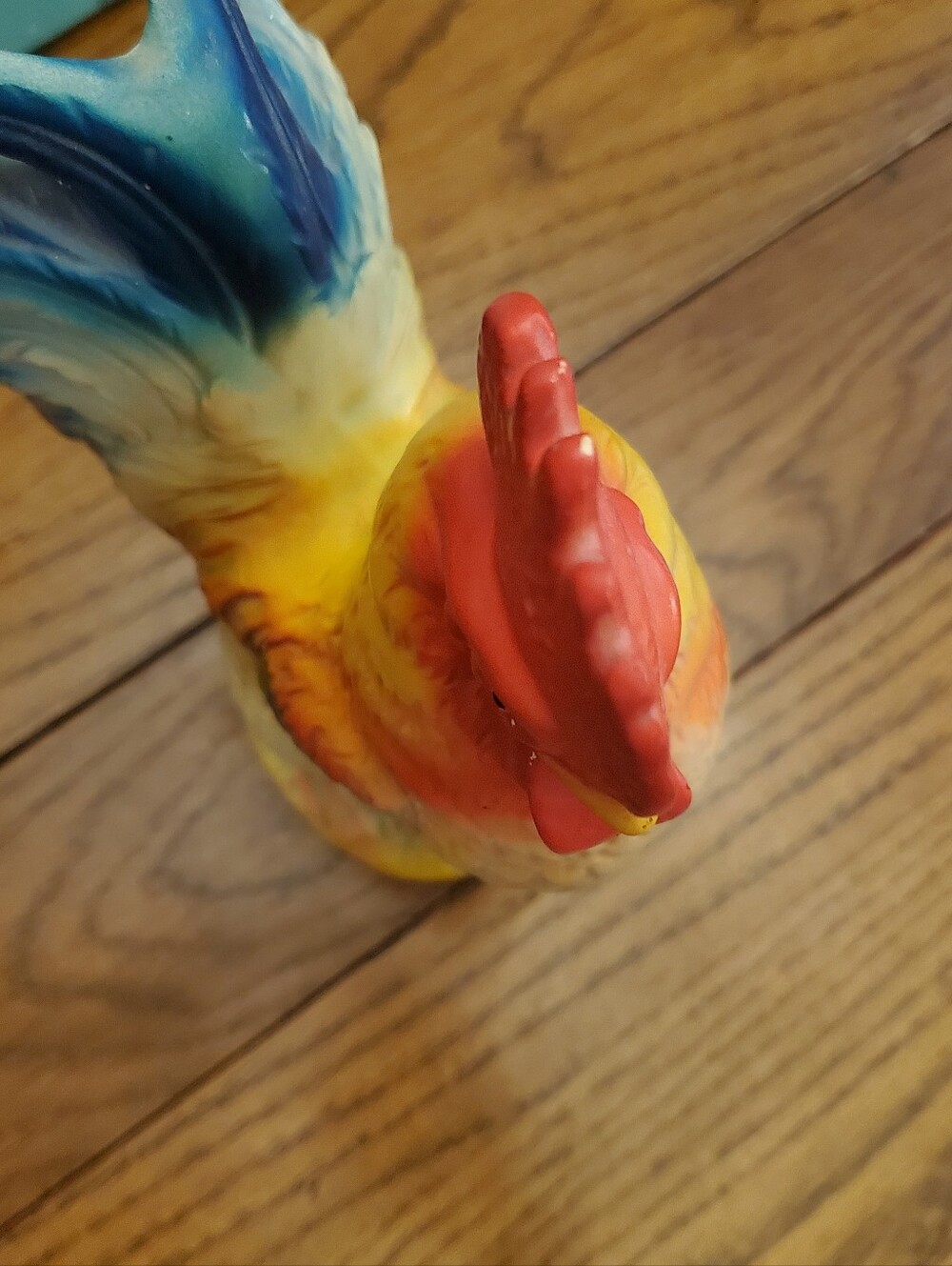 Vintage Ceramic Carnival Prize Chicken, 1930s-1940s - Picture 8 of 10